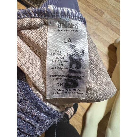 Balera Soft Blue Two Piece Dance Costume Crop Top & half Skirt S - Picture 8 of 9